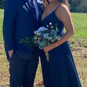 Azazie Idris A10 Dark Navy